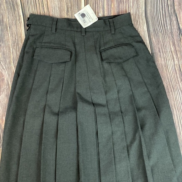 Together Charcoal Gray “Poet Core” Pleated Skirt- Size 6 - Picture 2 of 9